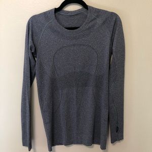 Lululemon Gray Swiftly Tech Long Sleeve Shirt